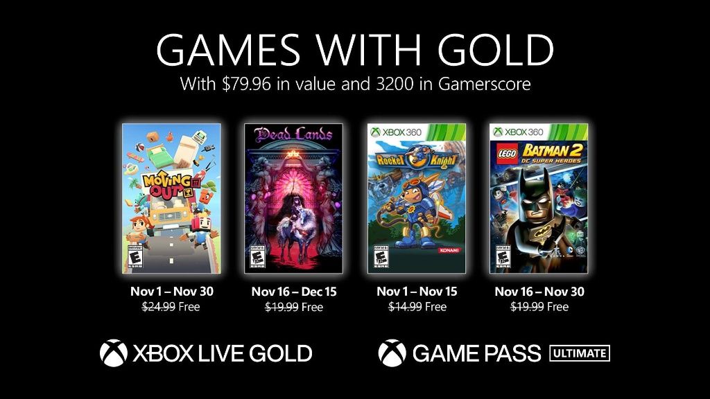 Xbox Games with Gold